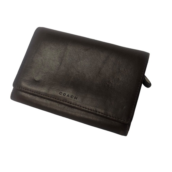 Coach Other - Coach Brown Leather Wallet